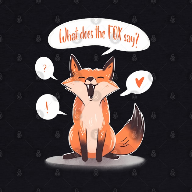 What does the FOX say by kozinoart